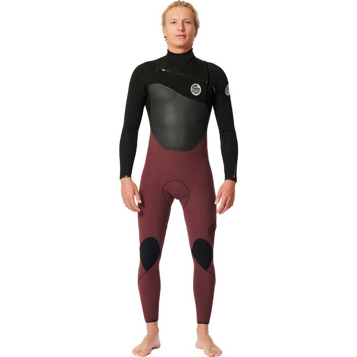 2024 Rip Curl Mens Flashbomb 4/3mm Chest Zip Wetsuit 14KMFS